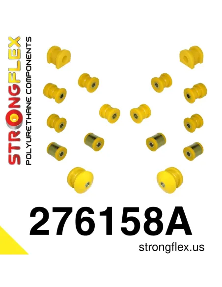 276158A: Rear suspension bush kit SPORT