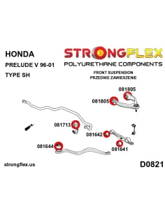 081642A: Front lower inner arm bush (SH models) SPORT 2