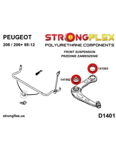 141562A: Front arm front bush SPORT 2