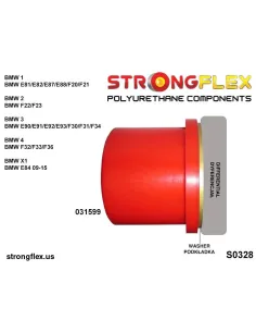 031599A: Rear diff rear mounting bush SPORT 2