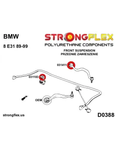 031411B: Front wishbone bush - rear 2