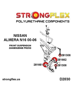 281661B: Front lower arm front bush 2