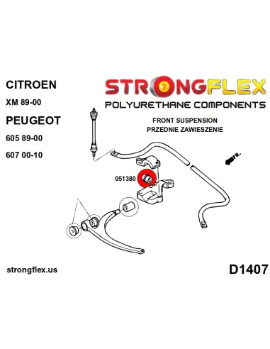 051380B: Front anti roll bar mount