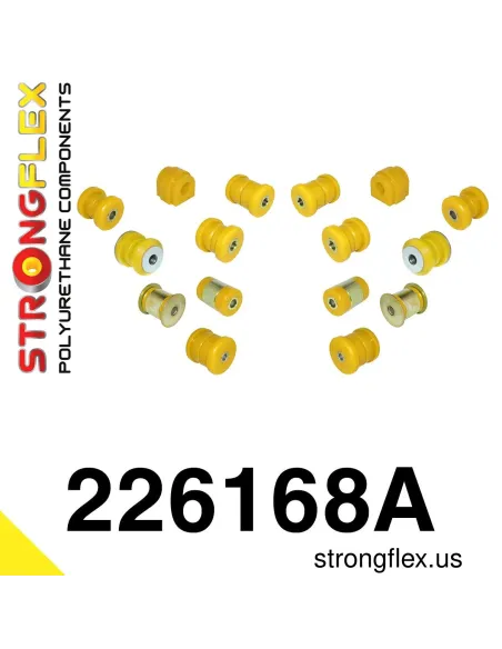 226168A: Rear suspension bush kit SPORT