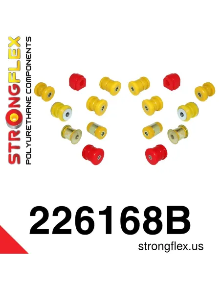 226168B: Rear suspension bush kit