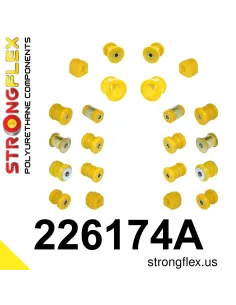 226174A: Front and rear suspension bush kit SPORT
