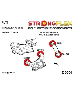 061166B: Rear trailing arm bush 2