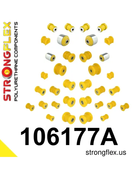 106177A: Full suspension bush kit SPORT