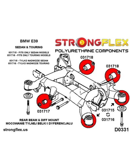 031715B: Rear beam mount bush