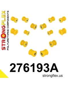 276193A: Rear suspension bush kit SPORT