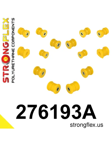 276193A: Rear suspension bush kit SPORT