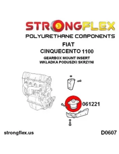 061221B: Gearbox mount inserts 2