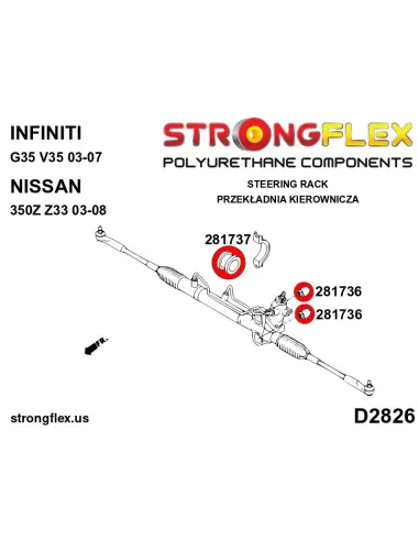 286199B: Full suspension bush kit