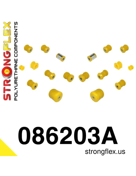086203A: Rear suspension bush kit SPORT