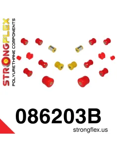 086203B: Rear suspension bush kit