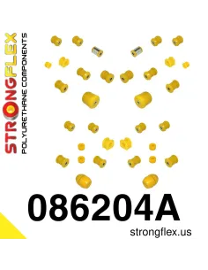 086204A: Full suspension bush kit SPORT