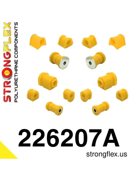 226207A: Front suspension and ream beam bush kit SPORT
