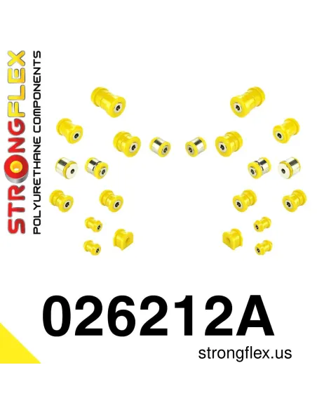 026212A: Rear suspension bush kit SPORT