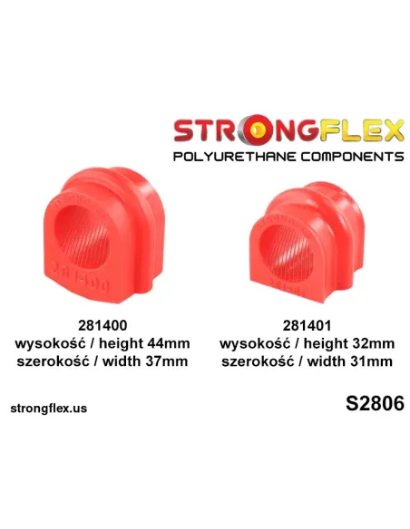 286216A: Full suspension bush kit R32 AWD SPORT