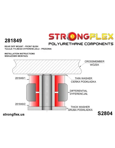 286217B: Full suspension bush kit R33 R34 RWD