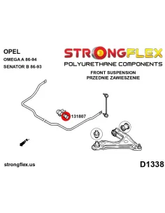 131807A: Front anti roll bar bush SPORT 2