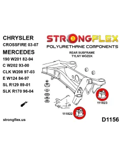 111822A: Rear subframe - front bush SPORT 2