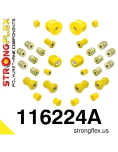 116224A: Full suspension bush kit SPORT