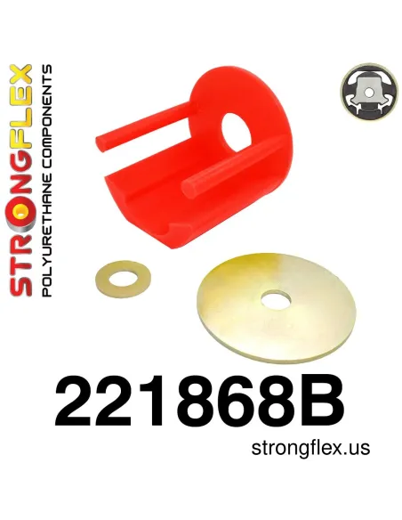 221868B: Lower engine mount insert