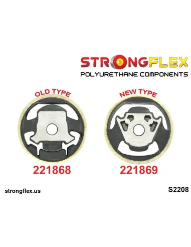 221869A: Lower engine mount insert SPORT