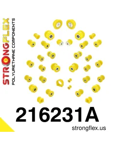 216231A: Full suspension polyurethane bush kit SPORT