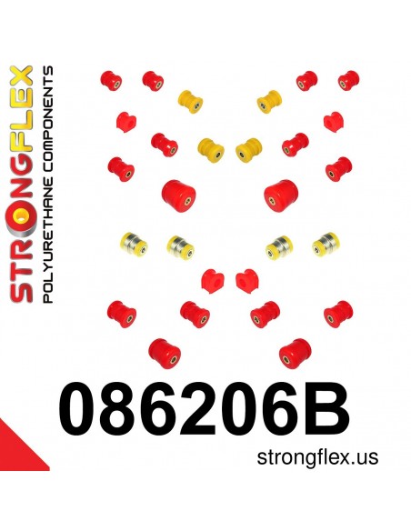 086206B: Suspension polyurethane bush kit