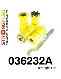 036232A: Rear trailing arm bush kit eccentric SPORT