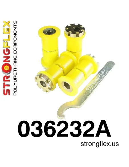 036232A: Rear trailing arm bush kit eccentric SPORT