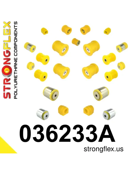 036233A: Full suspension bush kit E39 Sedan SPORT
