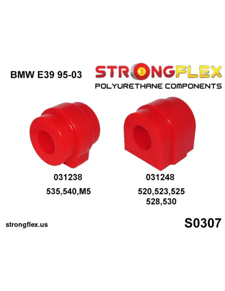 036233A: Full suspension bush kit E39 Sedan SPORT