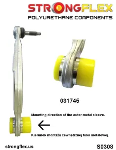 036233B: Full suspension bush kit E39 Sedan 2