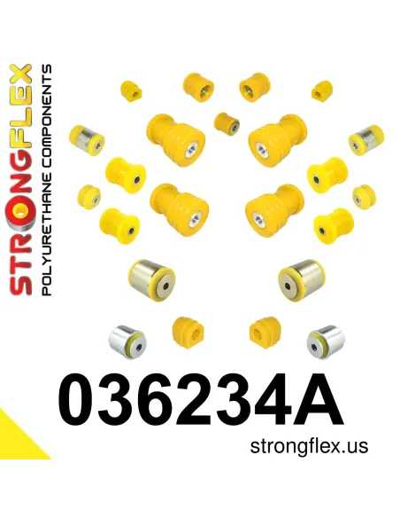 036234A: Full suspension bush kit E39 Touring SPORT