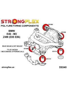 031899A: Rear differential - rear mount bush M3 SPORT 2
