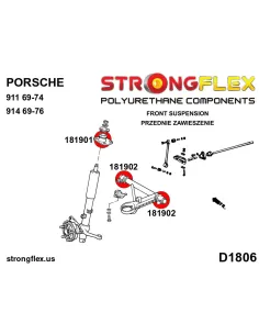 181902B: Front lower arm bush 2