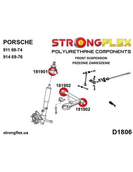 181902B: Front lower arm bush