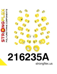 216235A: Full suspension polyurethane bush kit SPORT