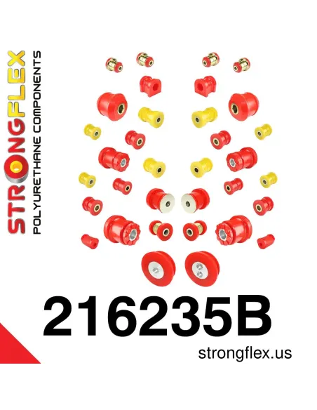 216235B: Full suspension polyurethane bush kit