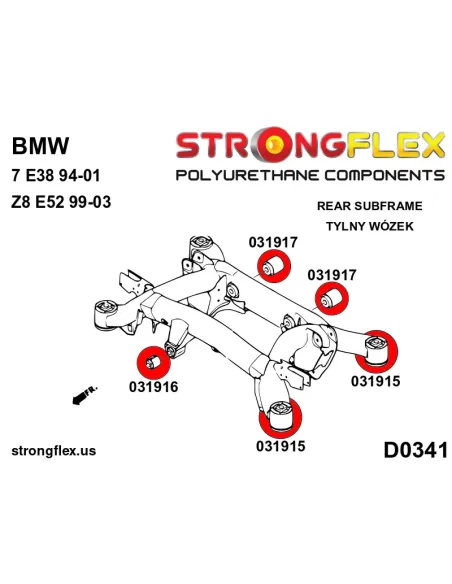 031915B: Rear subframe