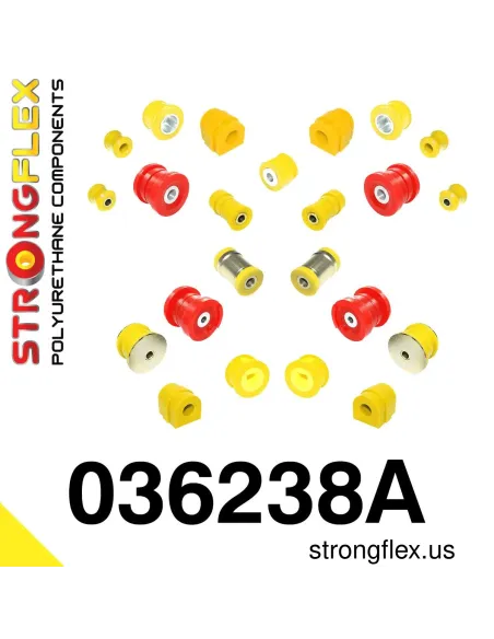 036238A: Full suspension bush kit SPORT