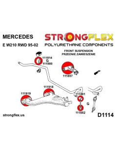 111881B: Front anti roll bar link bush 2