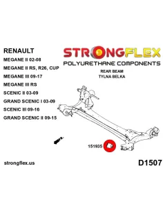 151935A: Rear beam bush SPORT 2