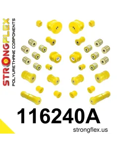 116240A: Full suspension bush kit SPORT