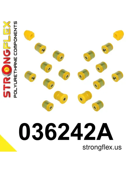 036242A: Rear suspension bush kit SPORT