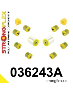 036243A: Rear suspension bush kit SPORT