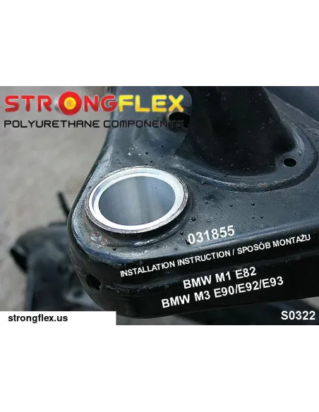036243A: Rear suspension bush kit SPORT